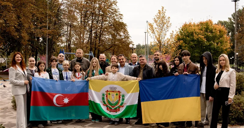 Еще одна группа украинских детей прибыла на реабилитацию в Баку