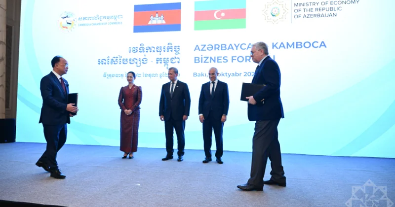 Azərbaycan və Kamboca Ticarət Palataları arasında Anlaşma Memorandumu mübadilə edilib