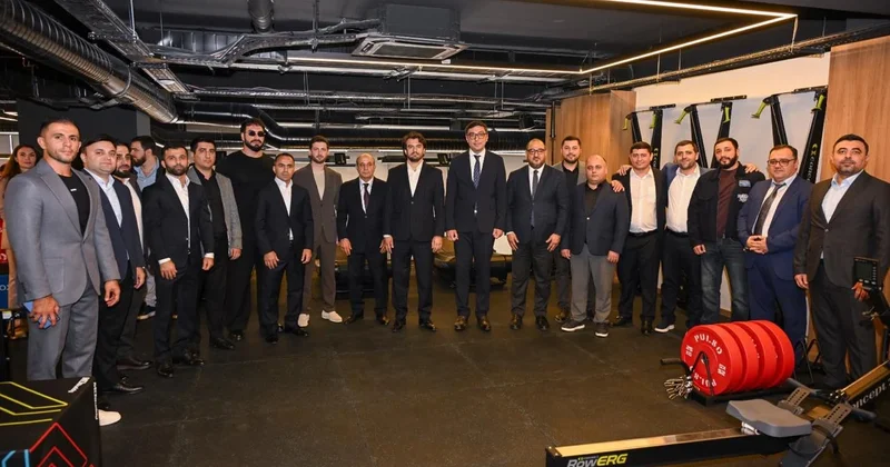Bakıda yeni idman zalı açıldı: mərasimdə tanınmış simalar iştirak etdilər FOTO