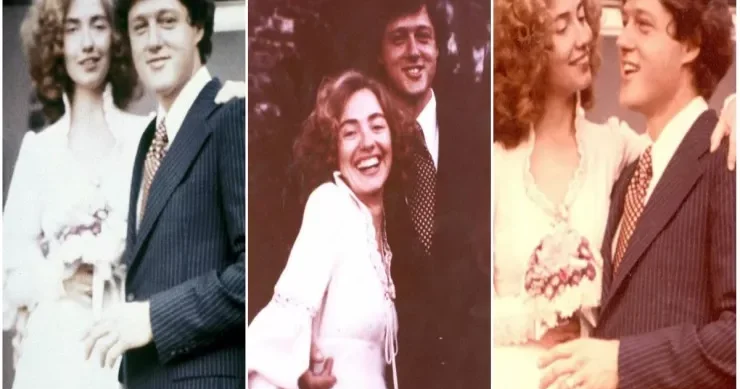 53 dollarlıq gəlinlik və... Hillari və Bill Klintonun toyu necə olub