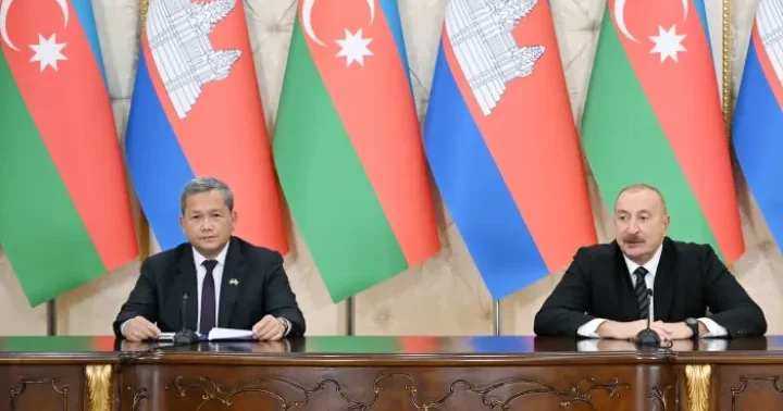 İlham Əliyev: Kamboca ilə birgə istehsal müəssisələrinin yaradılmasını müzakirə etdik