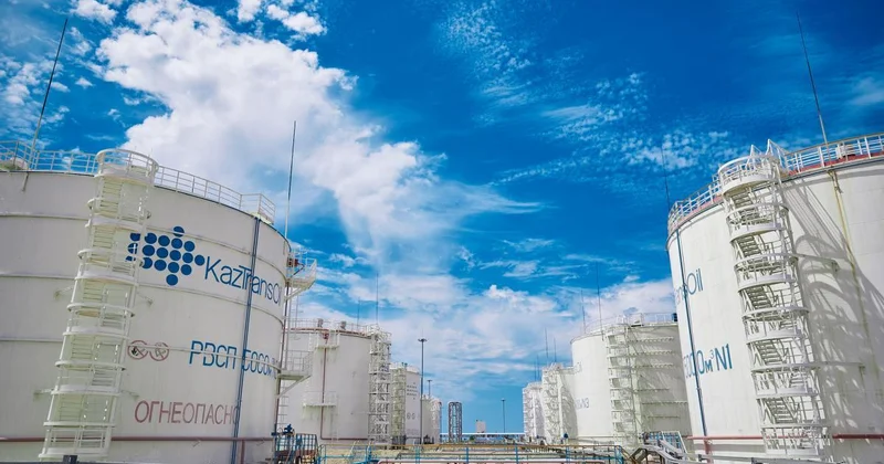 КазТрансОйл увеличил перевалку нефти в направлении БТД на 24%