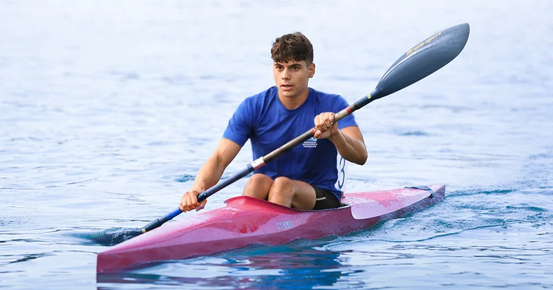 Kayak və kanoeçilərimiz Gürcüstanda yarışda iştirak edəcəklər Fotolar
