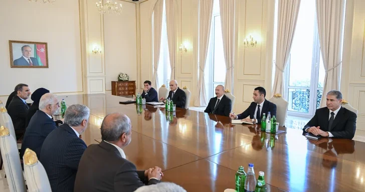 Президент Ильхам Алиев принял министра внутренних дел Ирана