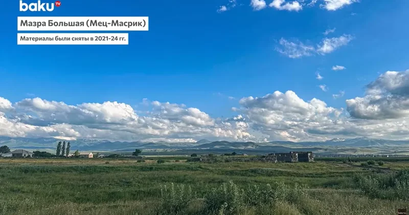 Азербайджанцев Мазры помнят лишь надгробные камни: Немые свидетели исхода из Армении ФОТО / ВИДЕО