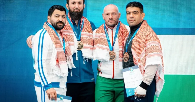 Azərbaycanın veteran güləşçiləri dünya çempionatında 3 medal qazanıblar