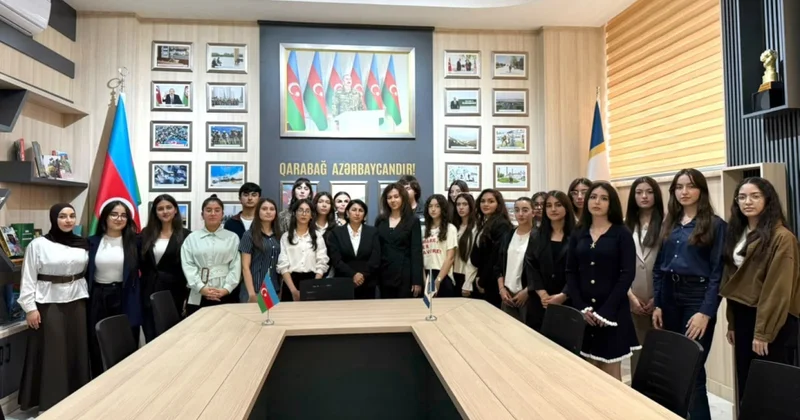 “Mənim atam qəhrəmandır” BDU da şəhid övladları ilə görüş