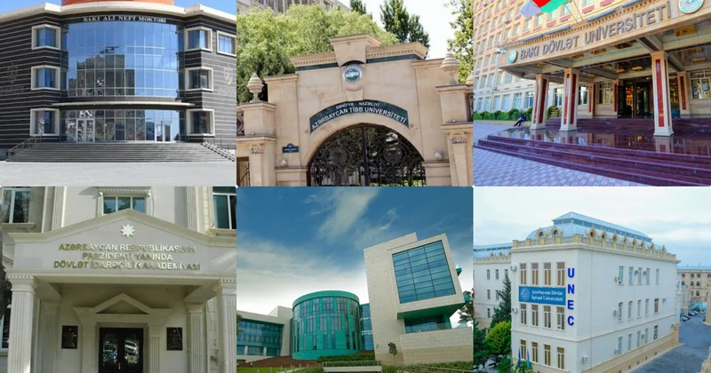 Prezident təqaüdçülərinə görə lider universitetlər