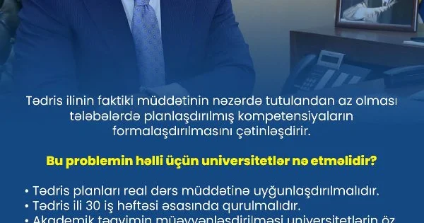UNEC rektorundan müzakirə təklifi