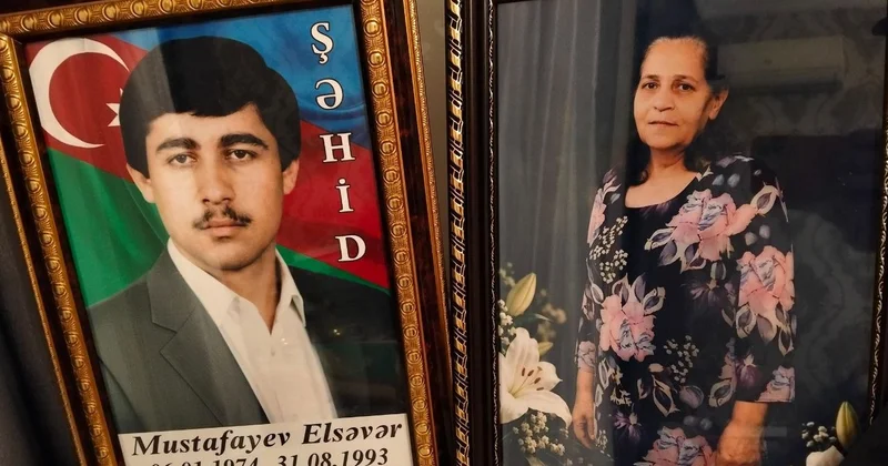 33 ildir itkin oğlunun yolunu gözləyən şəhid anası vəfat etdi FOTO