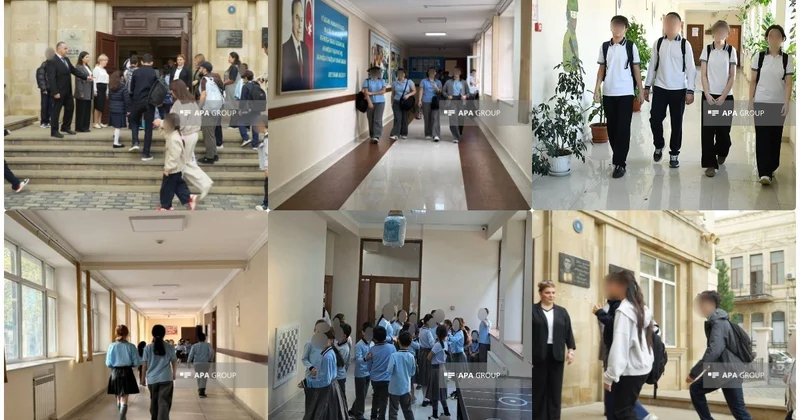 Bakıda məktəblərdə vahid geyim qaydalarına nəzarət gücləndirilib FOTO