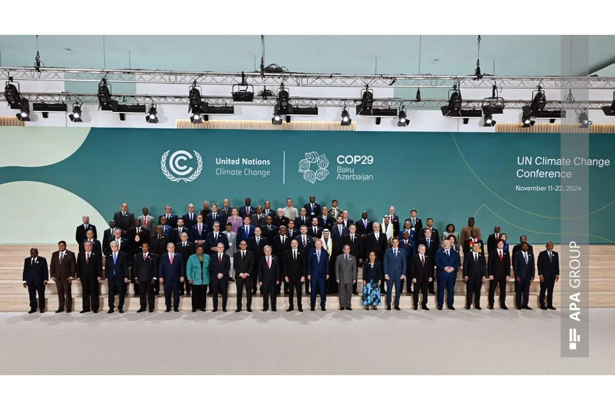 COP29un Liderlər Sammitində ailə fotosu çəkdirilib AzPolitika onlayn siyasiictimai qəzet