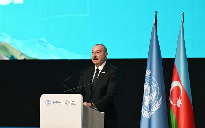 İlham Əliyev COP29un açılış mərasimində çıxışı zamanı Azərbaycana qarşı ittihamlardan danışıb Xəbər saytı Son xəbərlər və Hadisələr