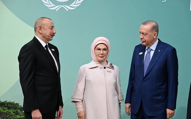 Prezident Ərdoğan və xanımını belə qarşıladı FOTO,VİDEO