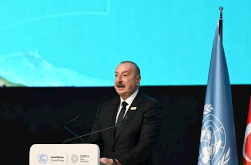 Azərbaycanın COP29a ev sahibliyi etməsi bizim fəal rolumuzun beynəlxalq arenada qiymətləndirilməsi deməkdir İlham Əliyev