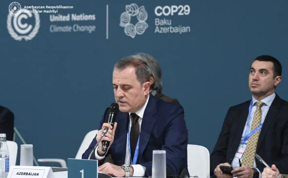 COP29 çərçivəsində “İqlim maliyyəsi” mövzusunda dəyirmi masa təşkil olunub FOTO