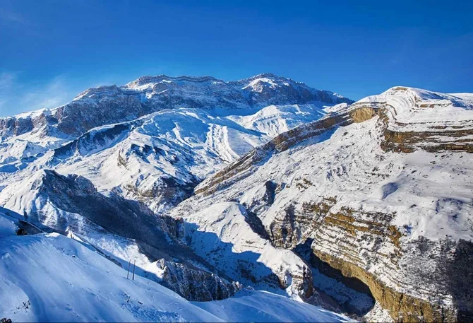 Şahdağda qar yağır FAKTİKİ HAVA Xəbər saytı Son xəbərlər və Hadisələr