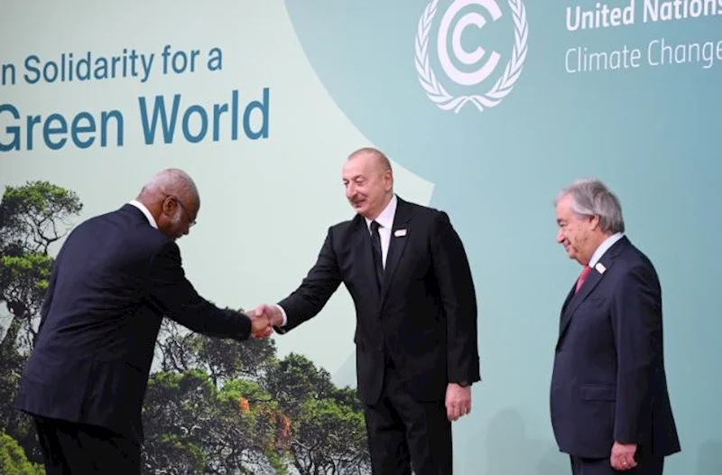 Bakıda COP29un Liderlər Sammitinin açılış mərasimi keçirilir Fotolar