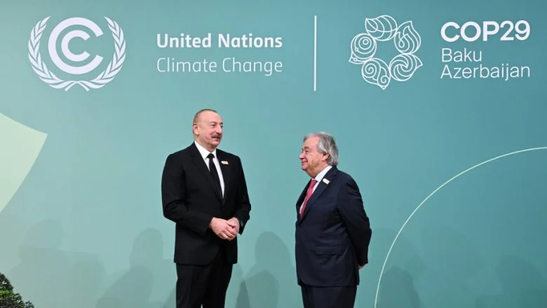 COP29un liderlər sammiti başlayıb