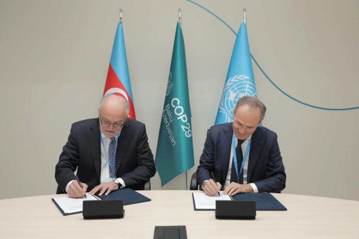 COP29 çərçivəsində SOCAR ilə İtalgas şirkəti arasında əməkdaşlığa dair Saziş imzalanıb