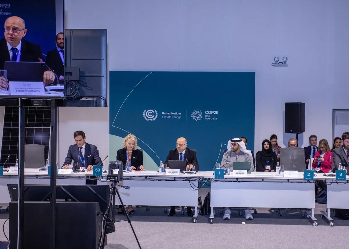 COP29da bərpa olunan enerjiyə dair Nazirlər Dialoqu keçirilib FOTOLAR