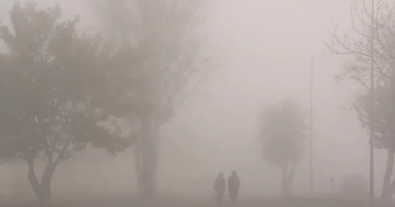 Bakını duman bürüdü FOTOLAR