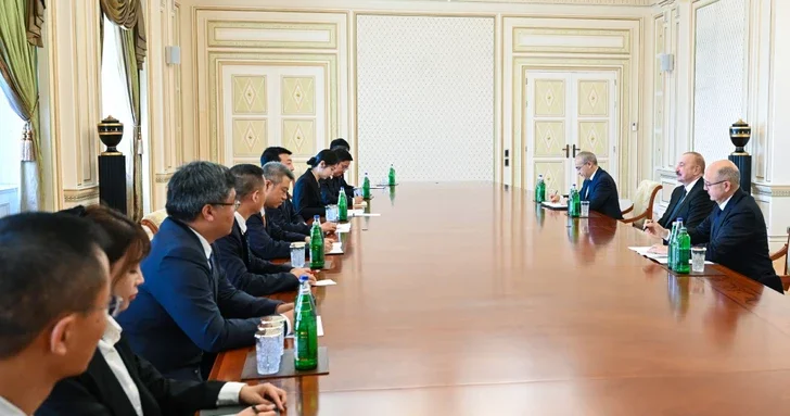 Президент принял делегацию китайской компании China Datang Corporation Ltd.