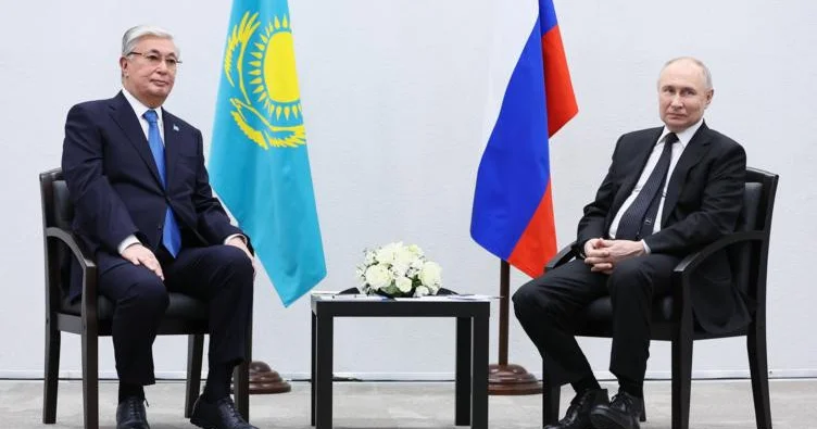 Путин и Токаев начали переговоры в Кремле