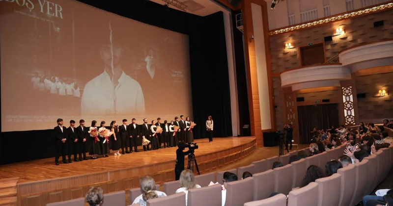 Yaradıcı heyəti tələbələrdən ibarət filmin təqdimatı olub
