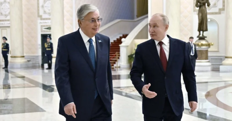 Putin Tokayevlə “Xəzər Boru Kəməri Konsorsiumu”nu müzakirə edib VİDEO