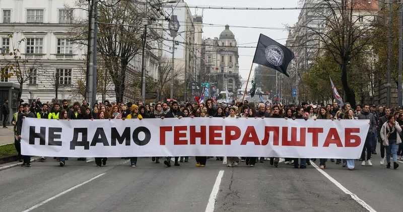 В Белграде протестуют против строительства отеля зятя Трампа