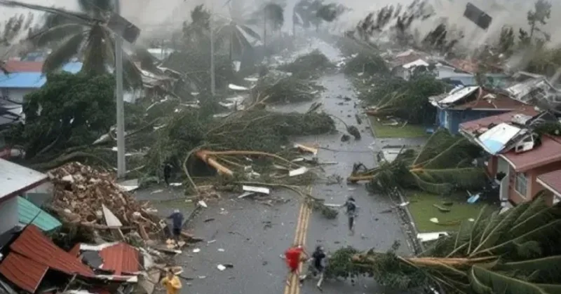 Funq Vonq qasırğası Okinava adalarına yaxınlaşır