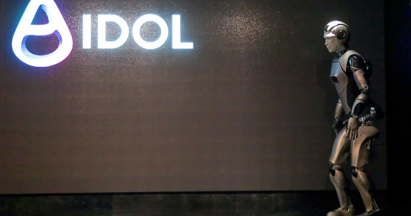 Первый в России человекоподобный робот упал во время презентации Minval Politika