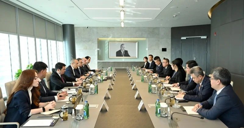 Azərbaycan və Çin Yaşıl Enerji Parkını müzakirə edib