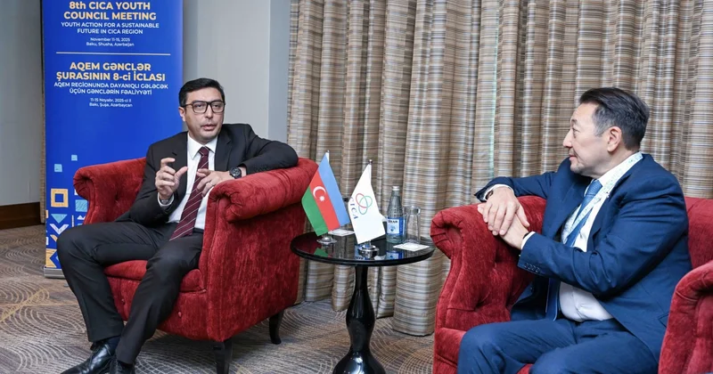 Fərid Qayıbov AQEM in baş katibi ilə əməkdaşlıq məsələlərini müzakirə edib FOTO