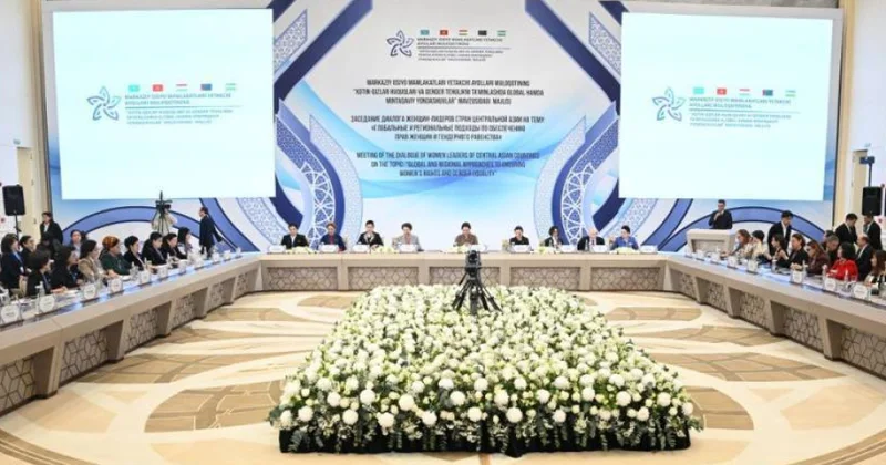 Azərbaycan Daşkənddə Mərkəzi Asiya qadın liderlərinin dialoqu tədbirində təmsil olunur