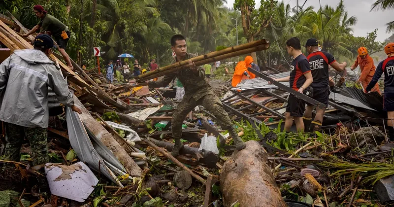Число жертв тайфуна Фунг Вонг на Филиппинах возросло до 27 человек