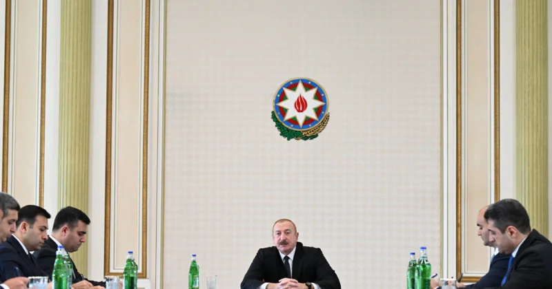 Алиев принял назначенных глав районов