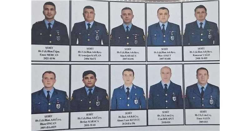 Стали известны имена военнослужащих, погибших при крушении турецкого самолета ФОТО