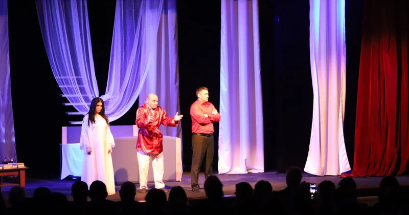 Qazax Dövlət Dram Teatrında Bir, iki bizimki! tamaşasının premyerası keçirilib