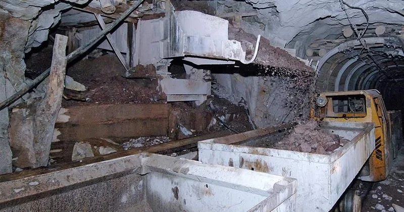 Ukraynada uran mədənində qəza