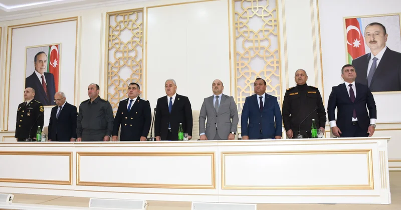 Ağdamda 12 Noyabr Konstitusiya Gününə həsr olunmuş tədbir keçirilib