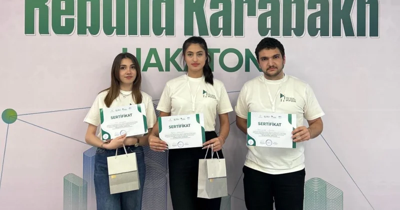 BMU tələbələri “Rebuild Karabakh” hakatonunda qalib olublar
