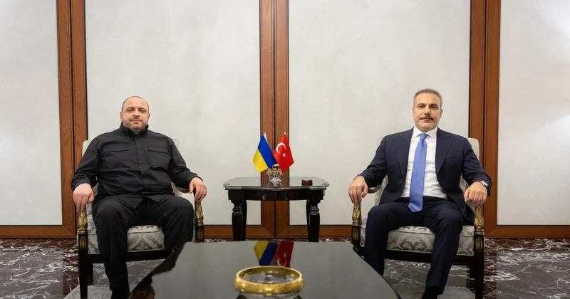 Hakan Fidan Ankarada Rustem Umerovla görüşdü