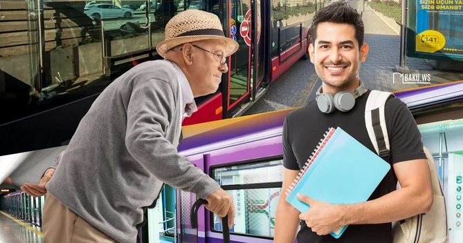 ŞAD XƏBƏR Azərbaycanda bu şəxslər metro və avtobusdan PULSUZ istifadə edə bilər