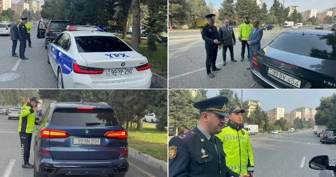 Xətai DYP ekoloji reyd keçirdi Bəzi sürücülərə cərimə yazıldı VİDEO
