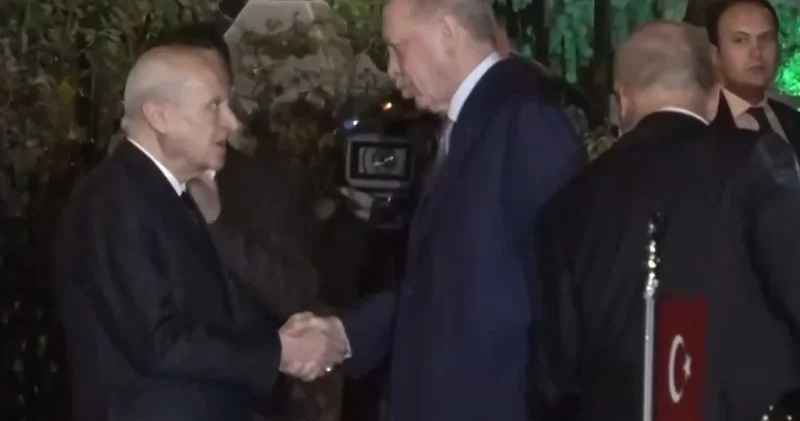 Ərdoğan Bahçelini evində ziyarət etdi