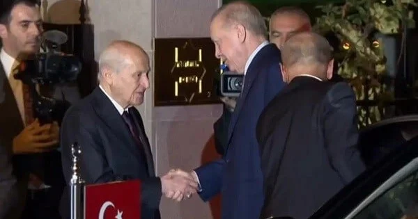 Ərdoğan Baxçalının evinə getdi, qapalı görüş keçirildi