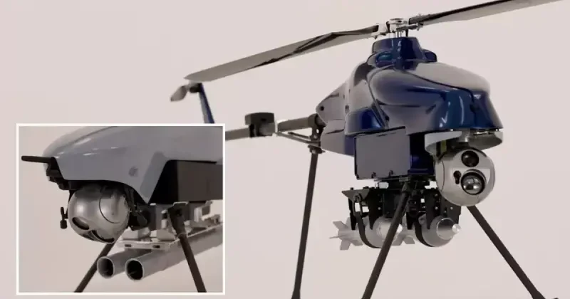 Мини беспилотный вертолет DUMRUL поступил на вооружение спецподразделений Турции ФОТО/ВИДЕО