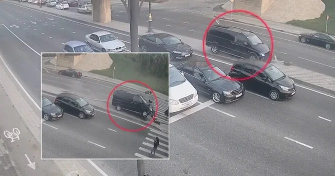 8 Noyabr prospektindəki qəzanın ANBAAN GÖRÜNTÜSÜ